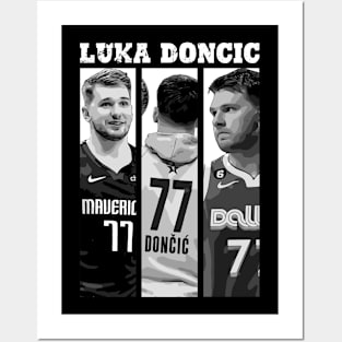 Luka Doncic Basketball 2 Posters and Art